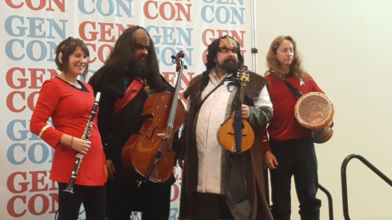 It's Not Gen Con Without The Klingon Bards!