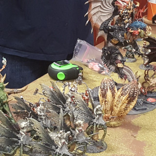 Battle Of The Big Beasties Ensues On Table 5