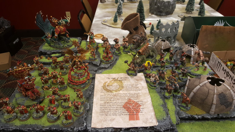 Ogres & Stormcast Unite For The Saga Of Bloodfist & Dragonborn