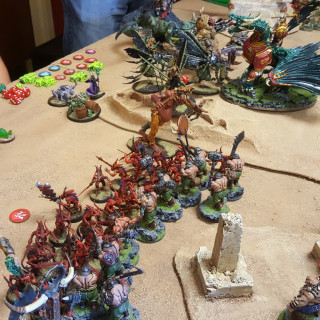 Game 4 Is Heated With Armies Already Engaged In Combat