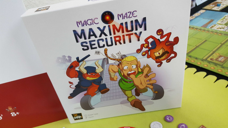 Magic Maze – Maximum Security; Alarms Are Going Off!