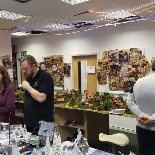 Gaming Gets Underway + Some Painting Too!