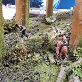 Stunning Diorama For WYSIWYG Games' Plant of the Apes