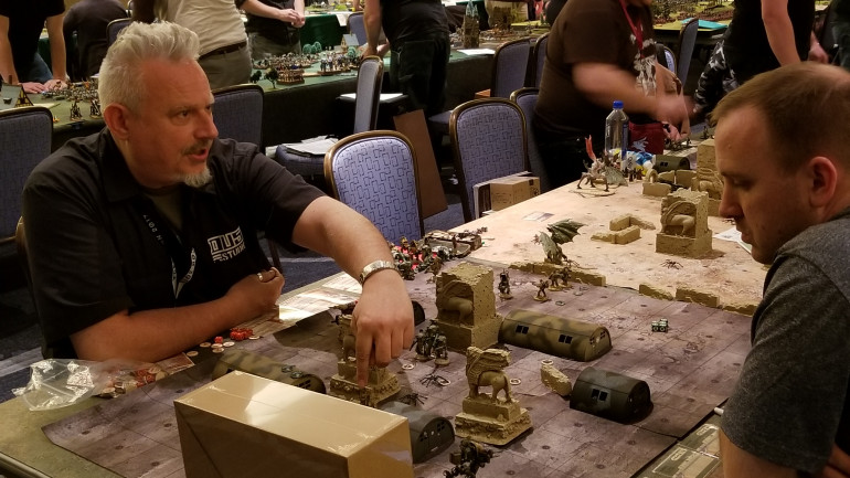 DUST 1947 Games Under Way And Look Who's Playing!