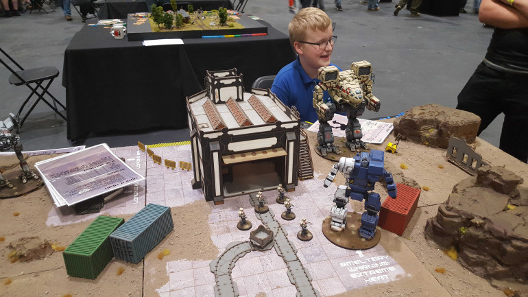 4Ground Set Up An Awesome BattleTech Battlefield