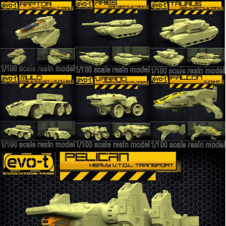 Evo-T Sci-Fi Models