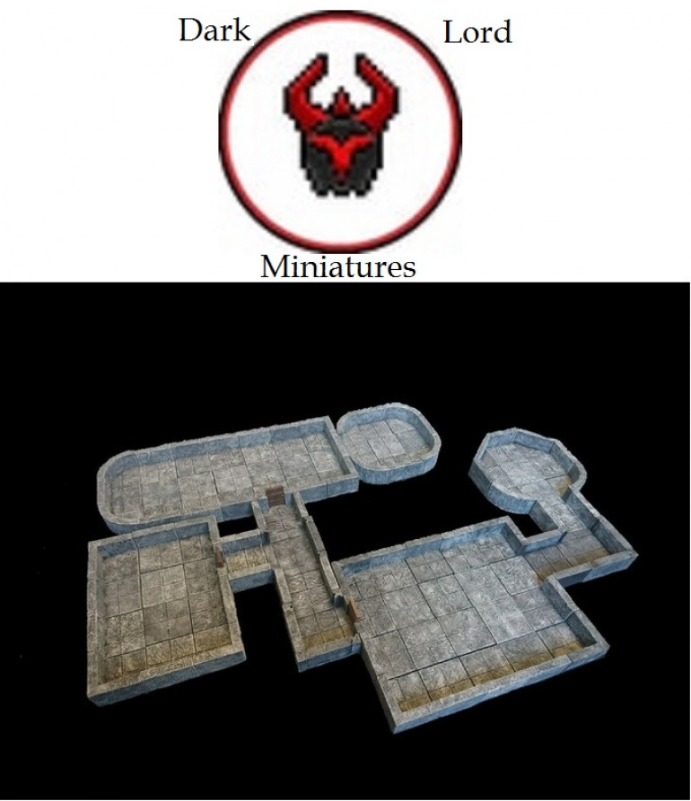 Dark Lord Miniatures: Dungeon Foundation Set 