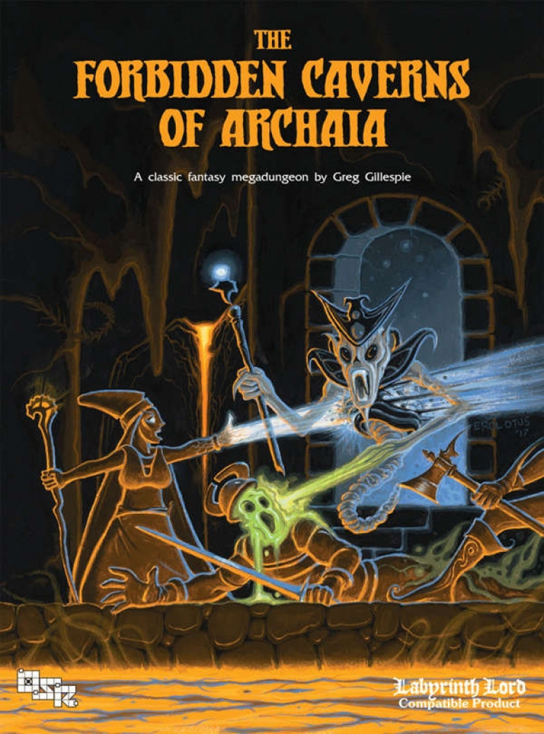 The Forbidden Caverns of Archaia for 5E