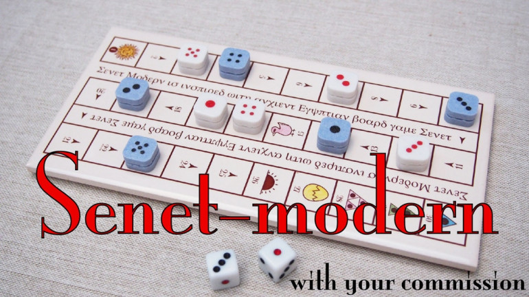 Senet: Modern & Customised Boards On Commission