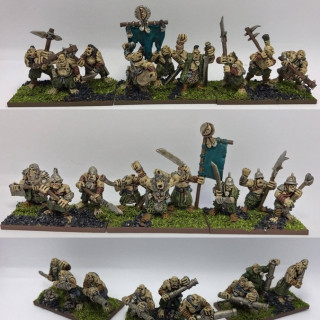 10mm Ogre Mammoth Riders