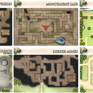 Adventure Realm Game Mats