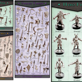 Hand of Glory: Modular Magnetic Gaming Miniatures