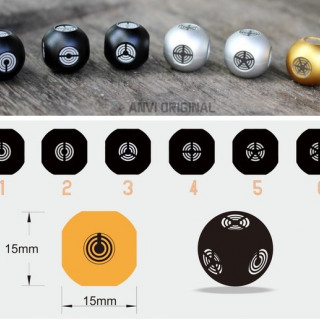 Bullseye Bullet dice