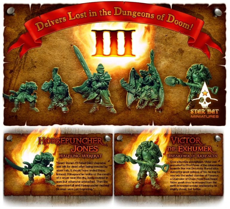 Darcy Perry Announces launch of Delvers in the Dungeon of DOom 3