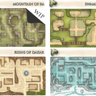 Adventure Realm Game Mats