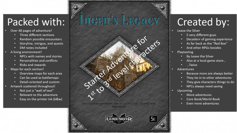 5e Adventure - Ingen's Legacy