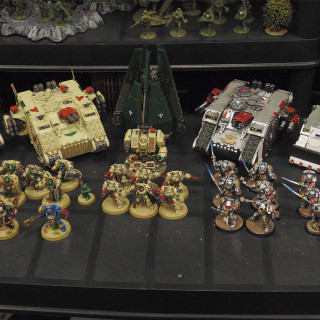 Grey Knights & Dark Angels Land - But They Have Been Detected