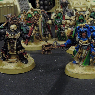 Grey Knights & Dark Angels Land - But They Have Been Detected