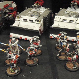 Grey Knights & Dark Angels Land - But They Have Been Detected