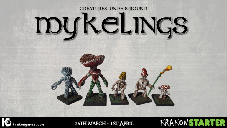Creatures Underground: Mykelings - 28mm Wargame Miniatures