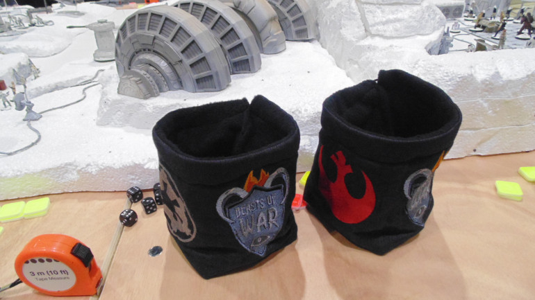 We Even Have Themed Star Wars/Beasts of War Dice Bags!