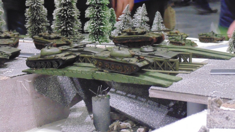 Tanks Rolling Out For A Modern Warfare Table