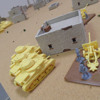 Setting Up & Tactics For The British Desert Rats