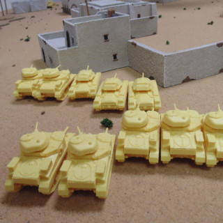 Setting Up & Tactics For The British Desert Rats