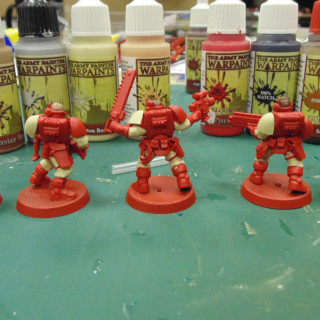 Lost Patrol – The Scouts Get Their First Layers Of Paint