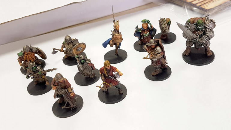 Gareth’s Warband Painted Up!