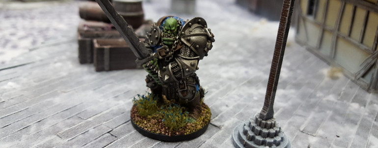 Gaz Paint's Up His Orc Commander!