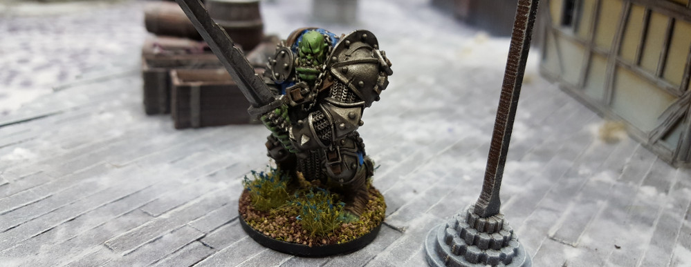 Gaz Paint's Up His Orc Commander!