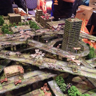 Amazing Ruined City Dropzone Table