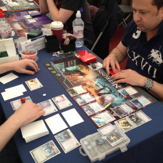 Netrunner Tournament In Full Swing (I Love This Game!)