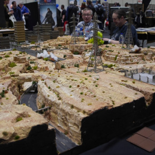 4Ground Sci Fi Jesserai Desert Gaming Table - You Could Win