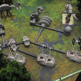 X-Wing On Endor: Turn 02 - Movement & Actions