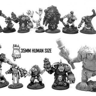 Mega Mute Mercs - Wasteman Miniatures Figures