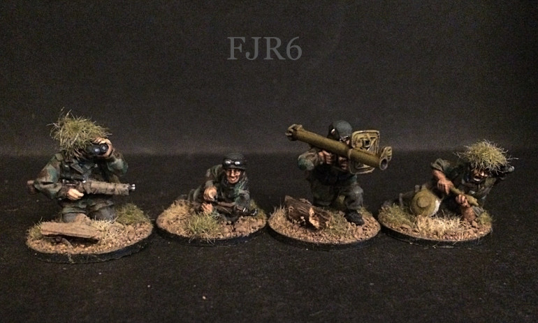 Sniper & Panzerschreck Teams ready for action 