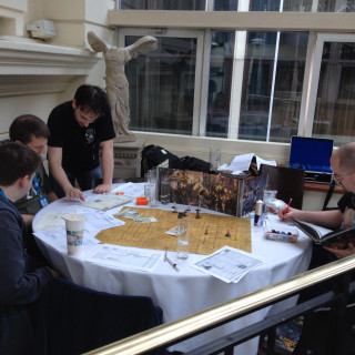 Chilled Board Gaming Room + Iron Kingdoms Demo!