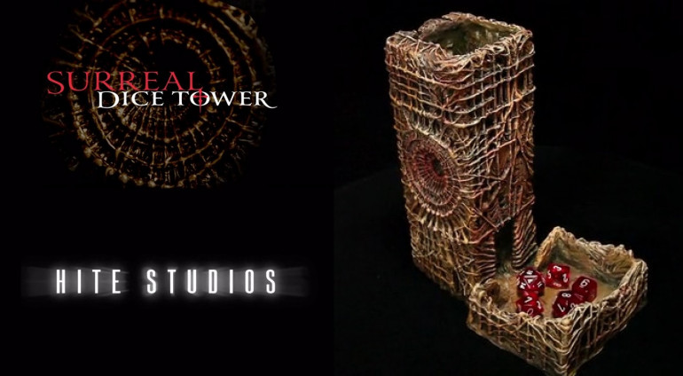 Surreal Dice Tower