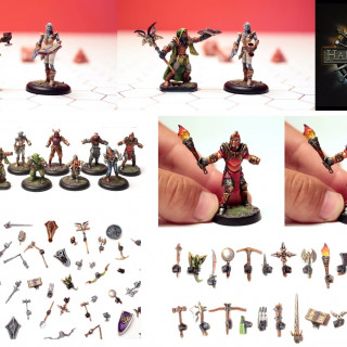 Hand of Glory: Modular Magnetic Gaming Miniatures