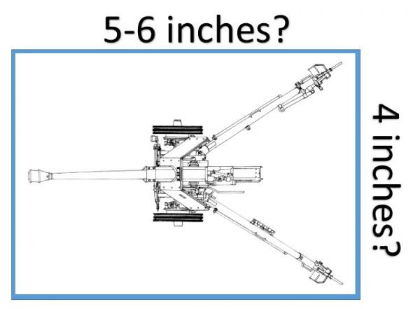 PaK 40 7.5 cm AT gun base