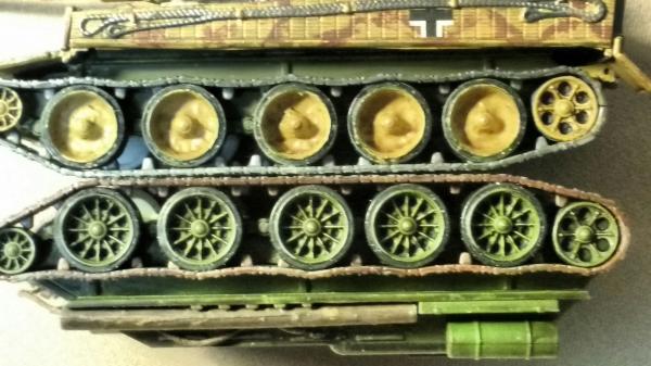 T34- tiger ( wheels )