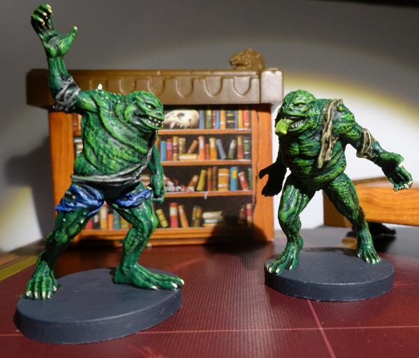 Test - Frog Monsters scenery