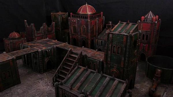 Corvus Games Terrain Kickstarter Main Image Sector Corvus Prime 3D printable terrain