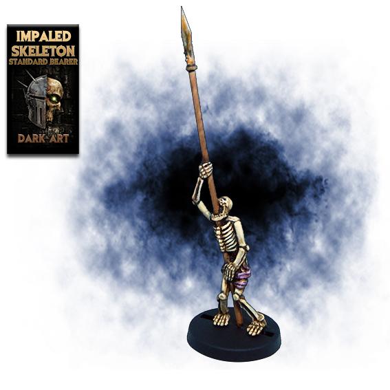 Impaled skeleton