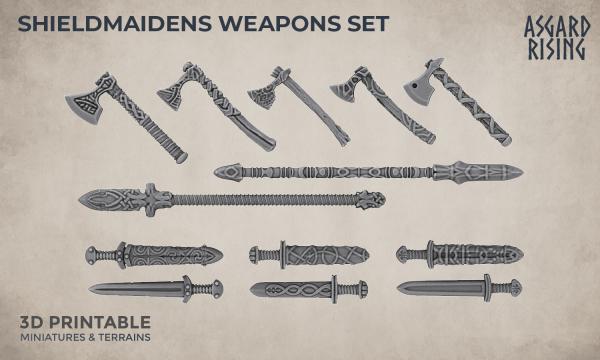 shieldmaidens weapons