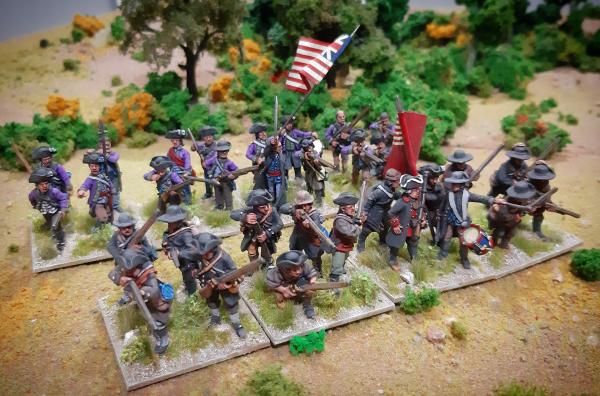 28mm American War of Independence – OnTableTop – Home of Beasts of War