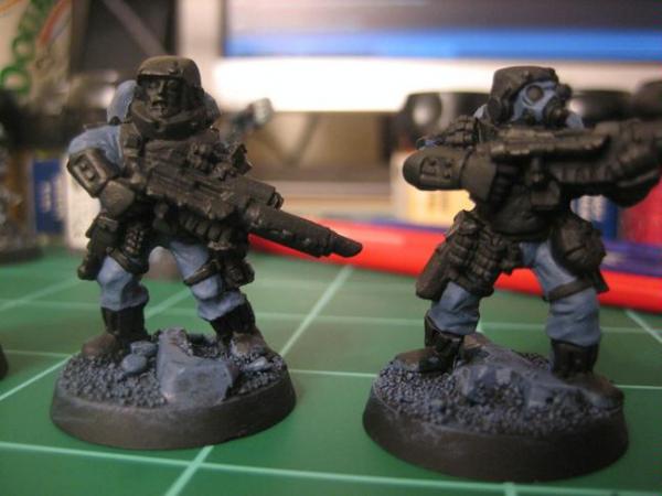 1439-Imperial Guard, Storm Troopers, Warhammer 40,000, Work In Progress