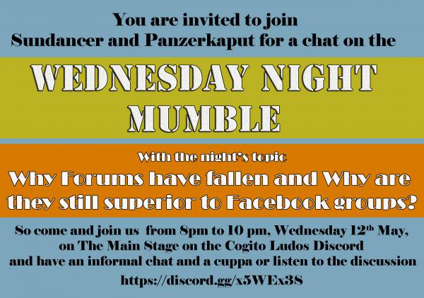 Wednesday Night Mumble
